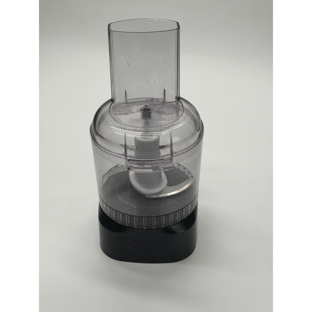 Cuisinart AFP-650 Food Processor Attachment Work Bowl Lid and Blade Clear Black‎
